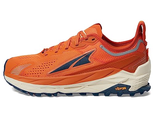 ALTRA Men's Olympus 5 Trail Running Shoe, Burnt Orange, 94