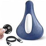 Smart Men Pulse Trainer Portable Pelvic Floor Exercise Devices Men Pelvic Pulse for Men Quiet Home Fitness Core Strengthener (Blue, with Remote Control)