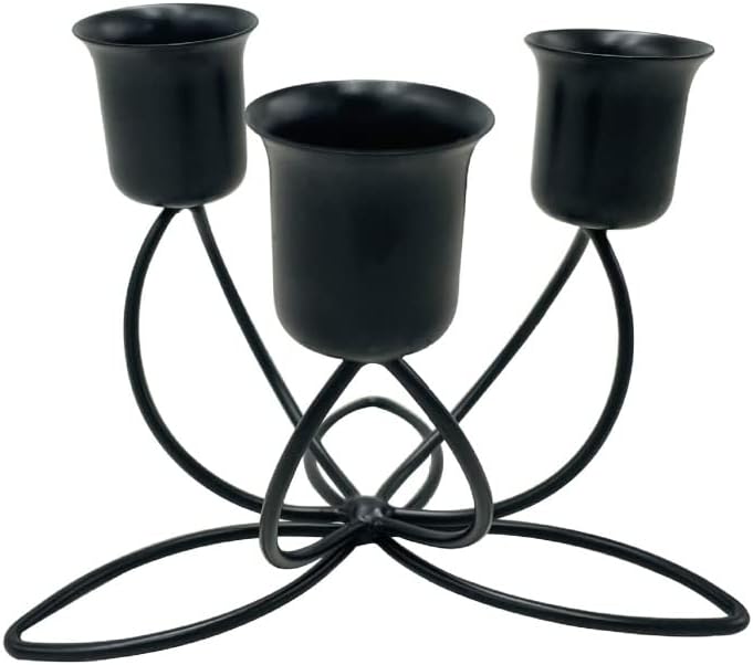 Metal Candle Holder Iron Candlestick Ornaments Wedding Party Table Decoration