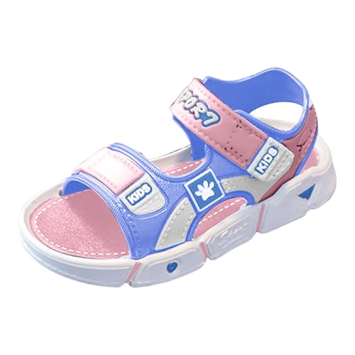 IWIHMIV Boys Girls Sandals Summer Kids Comfortable Soft Soled Open Toe Lightweight Sports Sandals for Outdoor