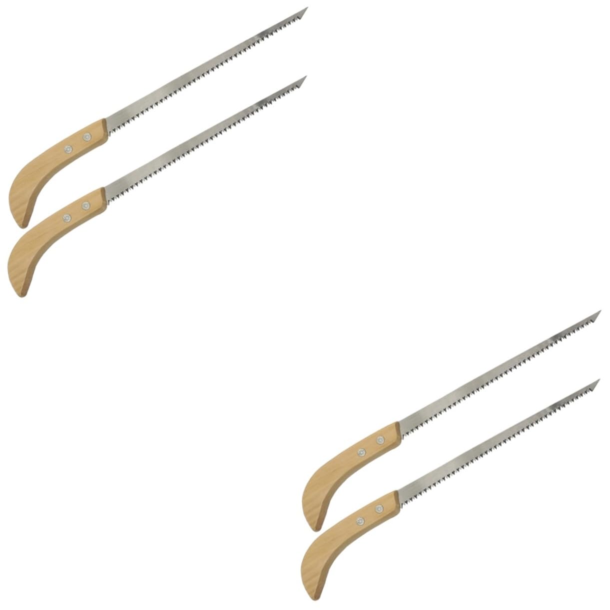 4pezzi Giardinaggio Saws Utensile Per Pruning e Camping Per e Attività Outdoor