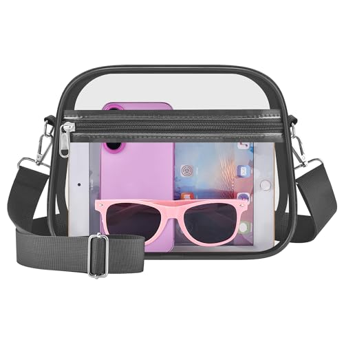 Image of Oraben Clear Bag for Stadium Events Clear Purse Stadium Bag Satchel Handbags for Sports Events Concerts Festivals | Stadium Approved