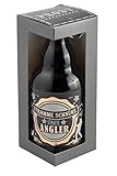 Jack´s Bierflasche ANGLER''Stramme Schnüre, Straffe Angler'' mit Geschenkverpackung 0,33 l/Männergeschenk/Zum Geburtstag/Party/Angler