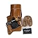 Produktbild kinokoo Kameratasche aus PU-Leder mit Stativ-Design, für Fujifilm X - T20 und X-T30 16-50 mm & 18-55 mm Objektiv + Schultergurt (braun)