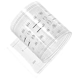 NESTINGHO High Precision Crack Width Ruler with Double-Sided Laminated Film, 0.15mm Thickness Measurement