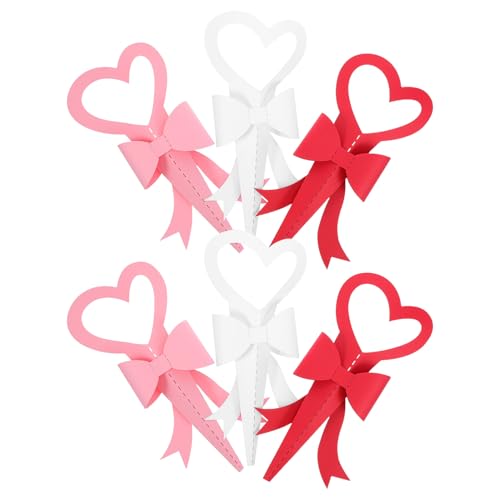 DECORNIJIA ��̓��p �n�[�g�^�u�[�P�o�b�O 6�� �V���O���t�����[�X���[�u ���ԗp� �t�����[���b�v�o�b�O �E�F�f�B���O�p�ԑ����b�s���O