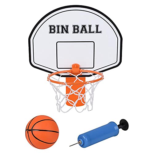 Forest & Twelfth 8.5 Inch Trash Can Basketball Game Set – Office Basket Ball Hoop Clip For Waste Basket thumb #1