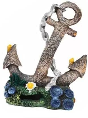 Natural Looking Classic Anchor Aquarium Decoration Ornaments/Toy for Fish Tank (B09PGLPBF9) Amazon Price History, Amazon Price Tracker