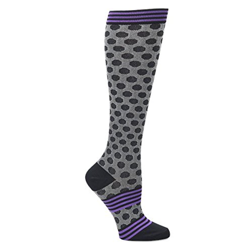 Comfortiva Compression Socks (Sporty Dot Black)
