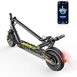 WERHY H11 10 Inches Electric Scooter with Suspension and Shock Absorption, 500W Powerful Motor & 22MPH Top Speed, 25Miles Long Range, Foldable E-Scooter with Dual Braking, Cruise Control