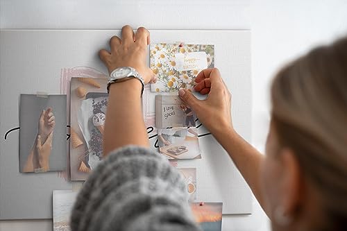 Tableau mural maison en liège 60x40 idéal pour planification de projets et notes - 4