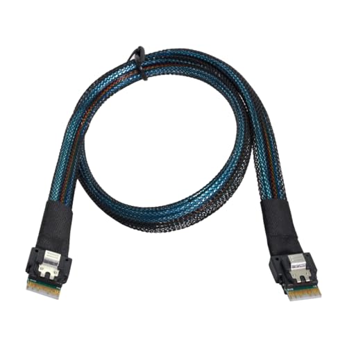 Amazon.co.jp: cablecc PCI-E スリムライン SAS 4.0 SFF-8654 4i 38