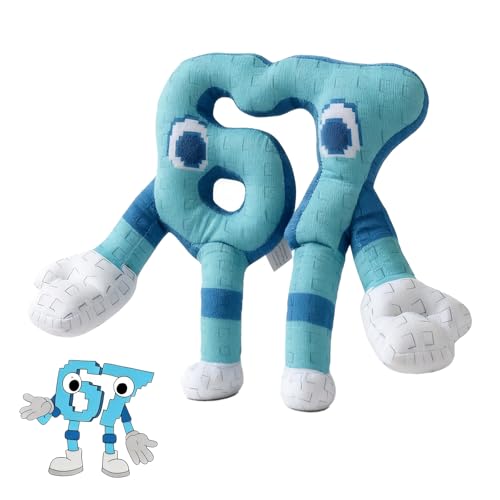 Grunlienus Steal a Brainrot Plush Toys 67 Brainrot Plush 11 Inch Italian Brainrot from Secret Steal a Brainrot Stuffed Brain Rot Plush Gift for Fans (Brainrot 67)