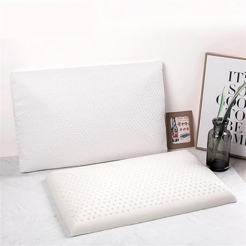 Almohada de Látex 58 cm x 38 cm x 6 cm Blanca miniatura 2