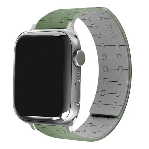 Image of DailyObjects Mag Grip Loop Watch Strap Compatible with Apple Watch Series 9 /8 /7 41mm, SE2 /SE /6 /5 /4 40mm, Series 3 38mm | Series10 42mm -Watch Not Included