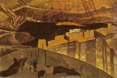 Impression d'art Nicholas Roerich Canyon De Chelly pour créer un salon zen et élégant
