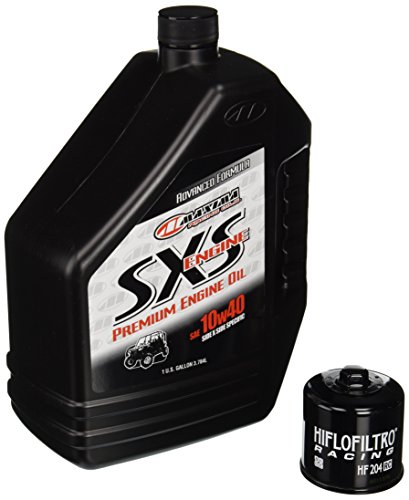 MaximaHiflofiltro SXSPEOCK013 Premium Side x Side Engine Oil Change Kit for Kawasaki Teryx 4x4/750/800, 1 Gallon