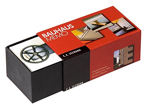 Preisvergleich Produktbild Bauhaus-Memo: Gedächtnisspiel mit Bildern aus dem Bauhaus Dessau