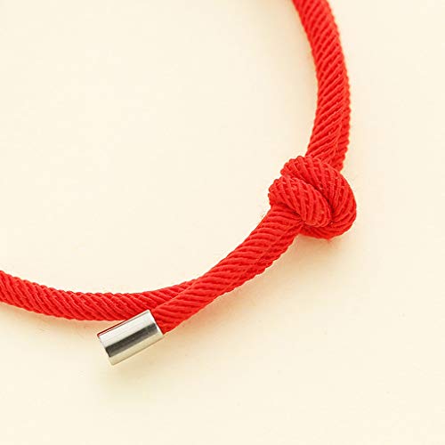 R-Right Pulseira popular 2 peças para amante do sol e da lua Kit de pulseira magnética para distânci