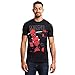 Marvel Espada Deadpool Camiseta, Negro, M para Hombre