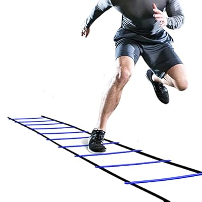 Agility Ladder GHB Speed Training Ladder Workout Ladder With 6 Or 10 Cones 12 Rung 20ft With Resistance Parachute Ladder Agility Agility Ladder GHB Speed Training Ladder Workout Ladder With 6 Or 10 Cones 12 Rung 20ft With Resistance Parachute Ladder Agility