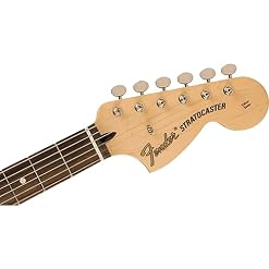 Fender Tom Delonge Strat RW Daphne Blue – Guitare Électrique - Les Beatles, Paul McCartney, John Lennon, RIngo Starr, George Harrison Fender Tom Delonge Strat RW Daphne Blue - Guitare Électrique – Image 6