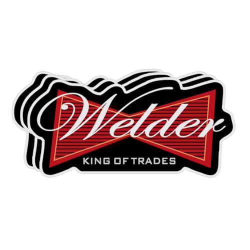 Image of (Pack of 3) Welder Sticker, Funny Welding Waterproof Stickers, 3 Inches