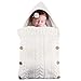 Fascigirl Manta Swaddle Tejida Saco De Dormir Suave Para Bebé De Felpa Abrigo Cálido Para Dormir Para Bebés Swaddle Para Bebés Saco De Dormir Para Recién Nacidos