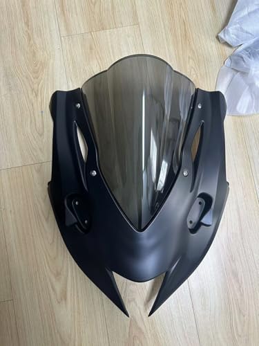 Pare-brise moto KAWASAKI NINJA400 élégant déflecteur carénage mat et gris