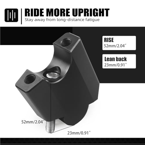 Réhausseur guidon moto pour rouler debout en Tenere 700 XT700Z 2019-2020