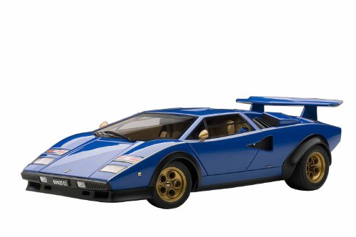 Preisvergleich Produktbild Lamborghini Countach LP500S Walter Wolf Edition - blau 1:18