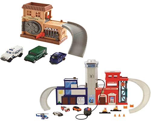 Matchbox Bank Robbery Rescue Playset 