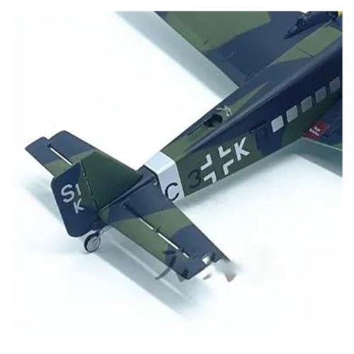 Avión JU-52 alemán de metal a escala 1/144 para coleccionistas 3