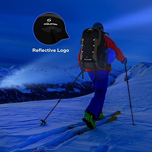 Maelstrom Hiking Backpack,Camping Backpack,50L Waterproof Hiking Daypack With Rain Cover,Lightweight Travel Backpack,Khaki #TOP5