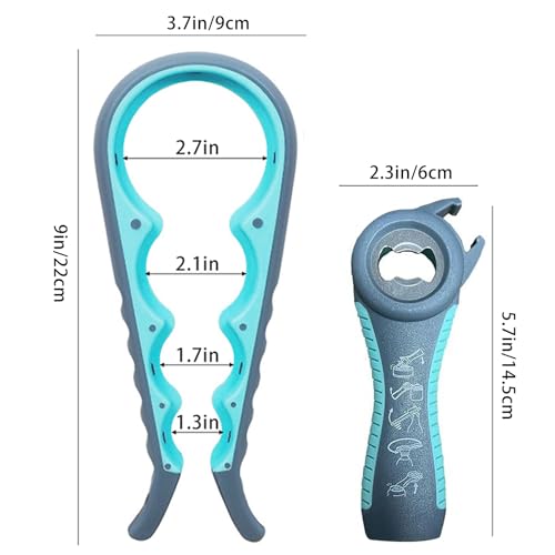 GZLT 5-in-1 & 4-in-1 Jar & Bottle Opener Set — view 2