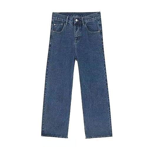 Jeans décontractés pour hommes avec coupe droite et ampleur stretch