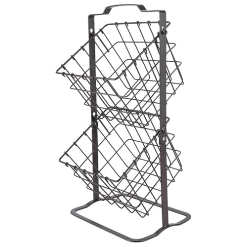 Étagère de rangement cuisine noire LABRIMP support de fruits robuste - 2