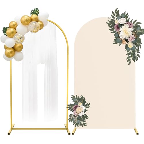 Support d'arche de fond stable en métal pour sécuriser vos décors de ballons et fleurs