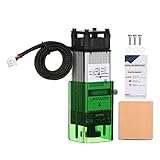 Weytoll 450nm 5.5W Módulo láser con cubierta protectora Cabezal de grabado láser de longitud focal ajustable Cortador de grabado láser