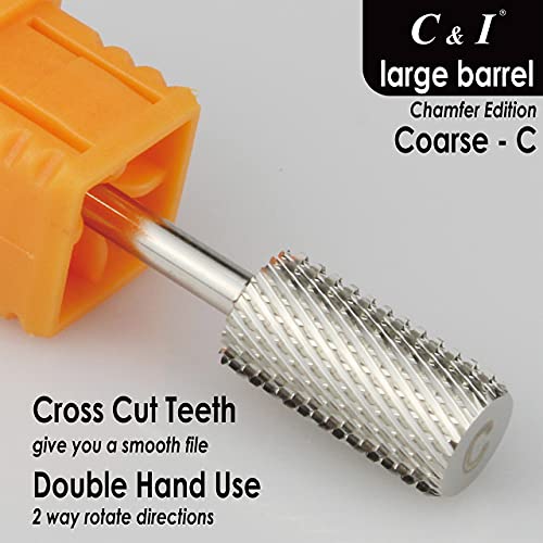 Broca grande para taladro de uñas C & I Chamfer miniatura 4