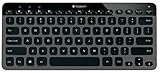 Logitech Bluetooth Illuminated Keyboard K810 for PCs, Tablets, Smartphones - Black (Renewed)