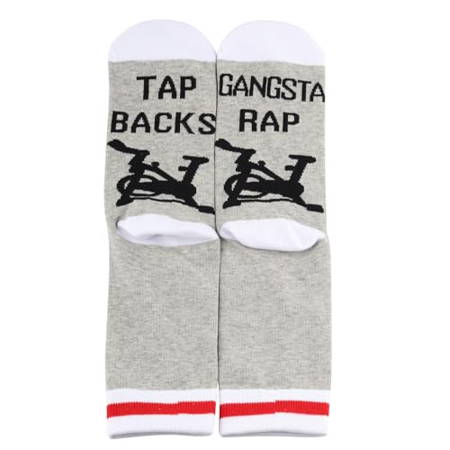 JNIAP Spin Instructor Socks Spin Instructor Gifts Cycling Instructor Socks Tap Backs Gangsta Rap Gym Socks4