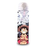 Anime Water Bottle,Anime Water Bottle Cup,Quick Open Insulated Bottle for Girls 500ml (C)