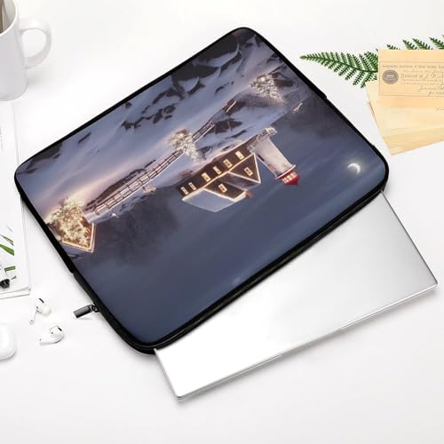 Funda para portátil de 13 pulgadas diseño Navidad impermeable miniatura 4