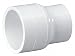 1-1/4" x 1" Socket PVC Coupling Sched 40