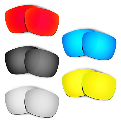 Verre de rechange Oakley TwoFace rouge bleu noir lunettes de soleil homme