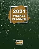 2021 Weekly Planner: 2021 Weekly Planner: 1 year planner to help you organize Beautiful paperback cover 8 X 10 Inch