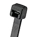 Panduit PLT1M-C00 Cable Tie, Locking, Miniature, 3.9" Length, Black (100-Pack)
