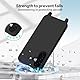 AOMYKE Handyhülle für Samsung Galaxy A56 5G Hülle mit Band, Handyband Samsung Galaxy A56 5G Hülle zum Umhängen Schutzhülle mit Kette Kordel Weich TPU Liquid Silikon Case, Schwarz