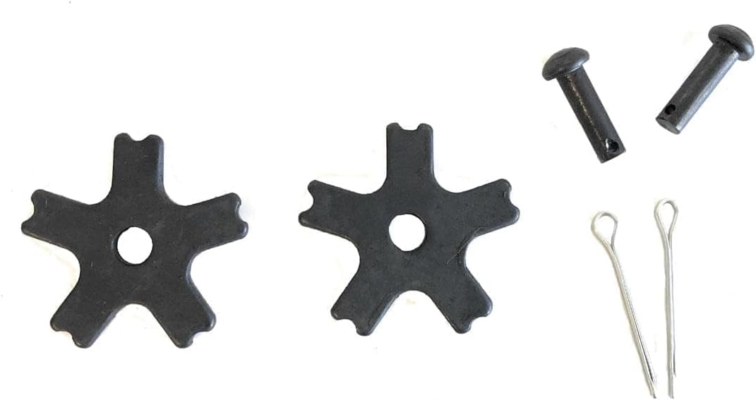 AJ Tack 1 1/4" 5 Point Rowel Package